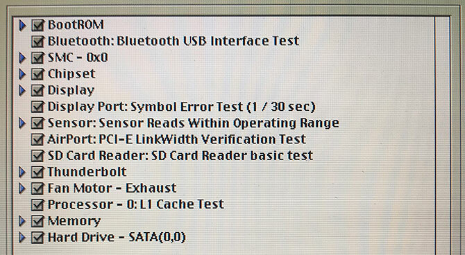 Diagnostik Layanan Apple Tes EFI