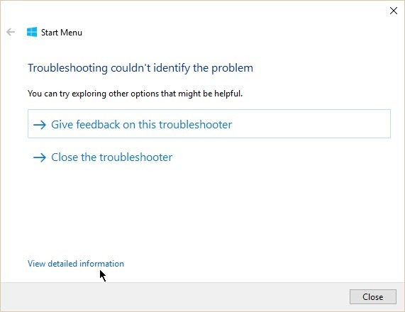 Memiliki Masalah Menu Mulai atau Cortana? Gunakan Pemecah Masalah Menu Mulai Windows 10 Start Menu Detect