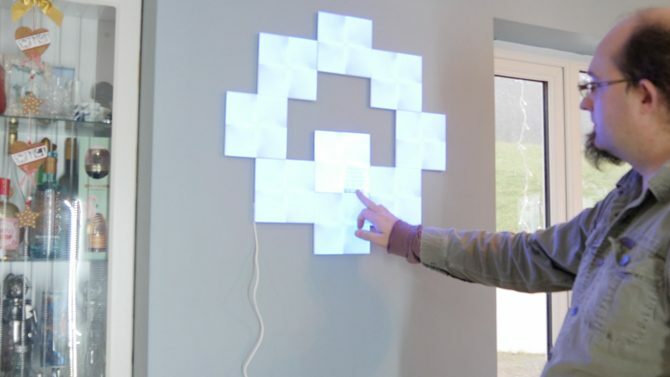 Kanvas Nanoleaf: Paling Keren. Lampu. Pernah. pengaturan kanvas nanoleaf 670x377