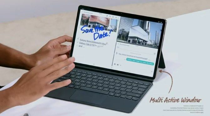 Fitur multi layar baru pada Tab S7 dari Galaxy Unpacked