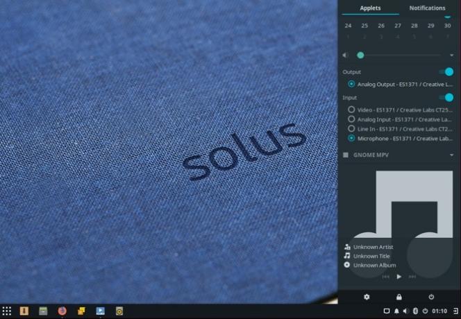 pemberitahuan solus linux