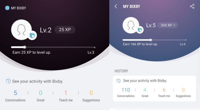 bixby tingkat android naik