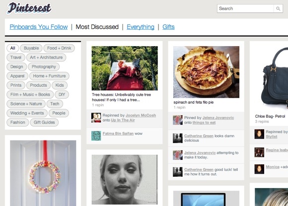 Buat Pinboard Virtual Dari Gambar Favorit Anda Dengan Pinterest [100 Undangan] Pinterest7