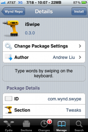 keyboard iswipe