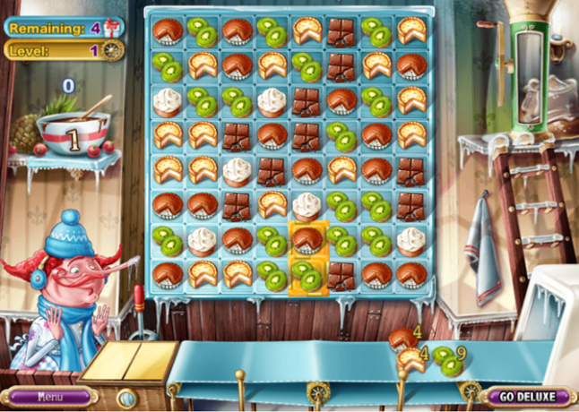 browser gratis mencocokkan tiga game pastry online