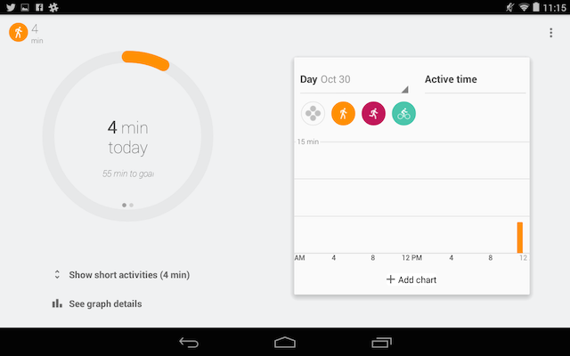 latihan googlefit