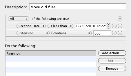 Pindahkan, Salin, Buka, & Hapus File Dengan File Sorter [Mac], pindah file