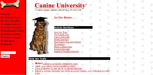 situs universitas anjing