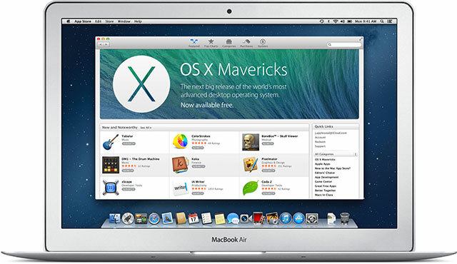 OS X Mavericks adalah Gratis: Inilah Cara Mendapatkannya & Mengapa Anda Ingin osx mavericks air