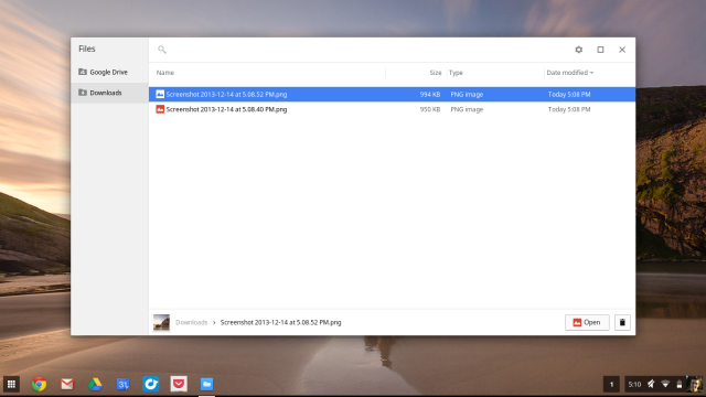 chrome-os-local-files