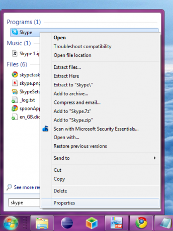 batalkan pemasangan skype windows 7