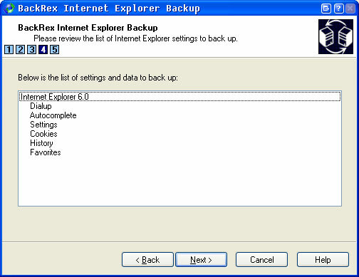 Backup & Restore Pengaturan Browser Internet Explorer Anda yaitu backup5