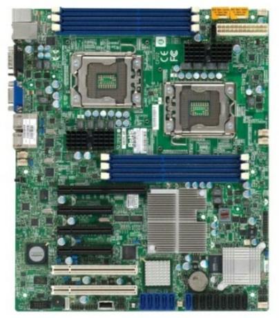 Motherboard dual socket supermicro lga1366