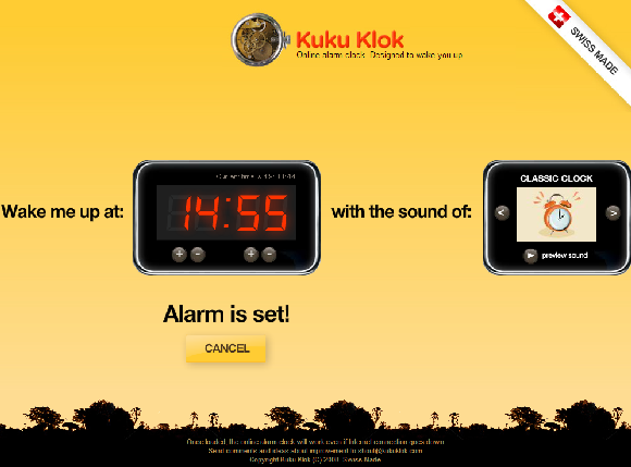 kukuklok - timer alarm online