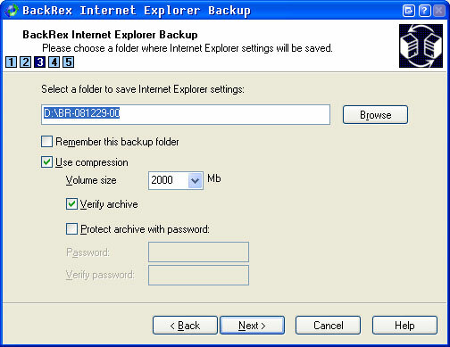 Backup & Restore Pengaturan Browser Internet Explorer Anda yaitu backup4