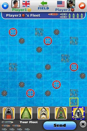 Naval Warfare Multi-Shot untuk iOS adalah Battleship for The Mobile Generation dan iPhone2