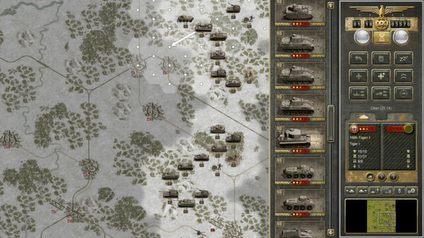 Permainan strategi Panzer Corps WWII