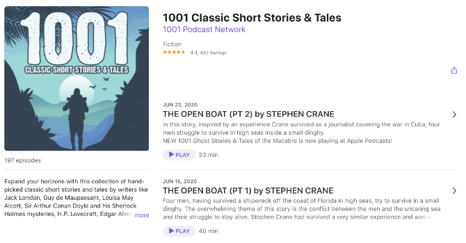Podcast Jon Hagadorn menawarkan narasi yang menenangkan dari 1001 cerita pendek dan kisah klasik