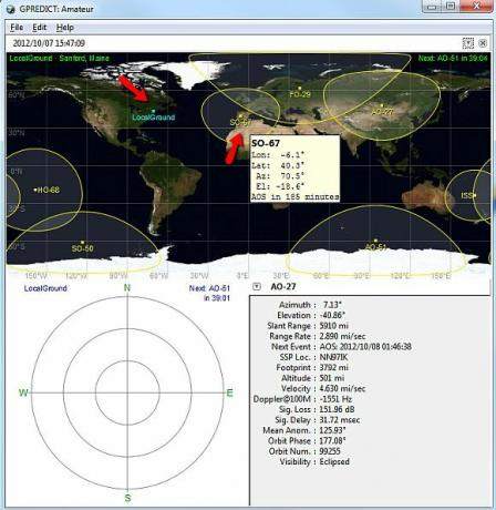 memprediksi perangkat lunak satelit