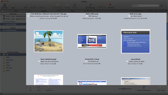 Kotak Pos: Klien Email Alternatif Untuk tampilan gambar kotak pos Mac