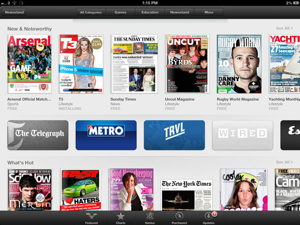 majalah di ipad