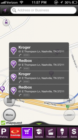 mapquest untuk iphone