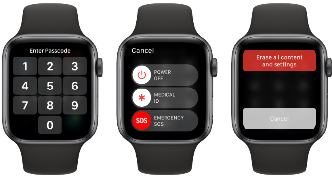 Reset Pabrik Apple Watch