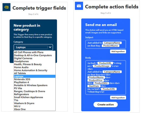 ifttt trik penawaran online membuat resep