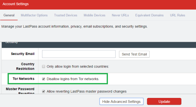 lastpass untuk login