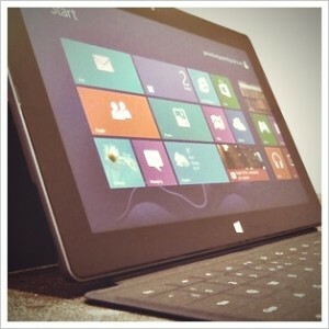pratinjau tablet windows rt