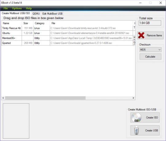 Cara Membuat Bootable Multiboot USB untuk Windows dan Linux XBOOT USB Creation Page w ISO