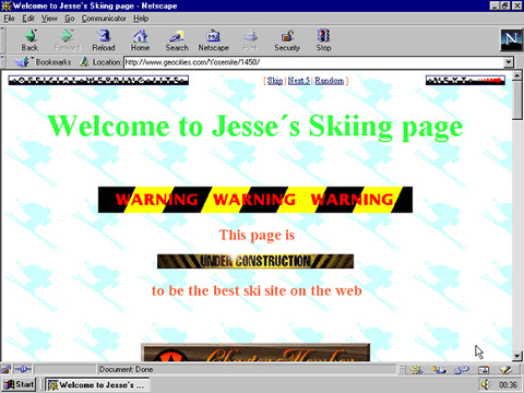 tren-internet-kuno-geocities