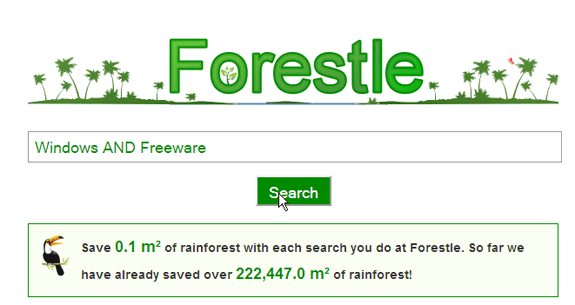 10 Mesin Pencari untuk Membantu Lingkungan melindungi hutan