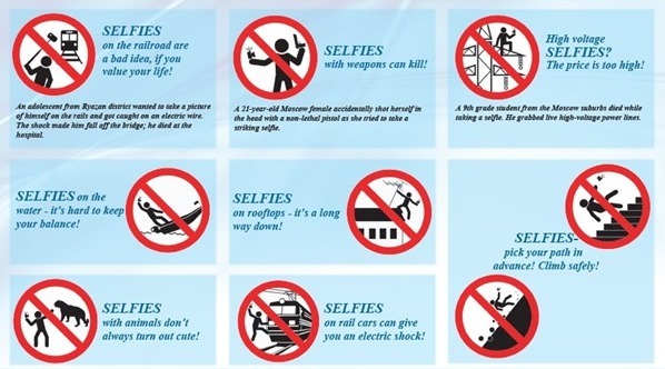 Haruskah Anda Mengambil Selfie Itu? Some Things to Pertimbangkan panduan Rusia untuk selfie aman dalam bahasa Inggris bagian 2