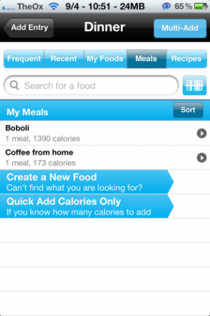 MyFitnessPal Calorie Counter - Aplikasi Penurunan Berat Badan Terbaik Di iPhone 2012 09 04 22