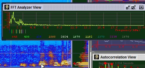 Sonogram Visible Voice - Perangkat Lunak Spectrogram Suara Kuat sono10