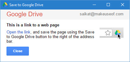 Simpan Tautan ke Google Drive