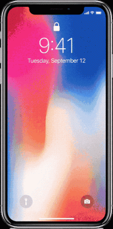 iPhone X Membuka Kunci dengan ID Wajah