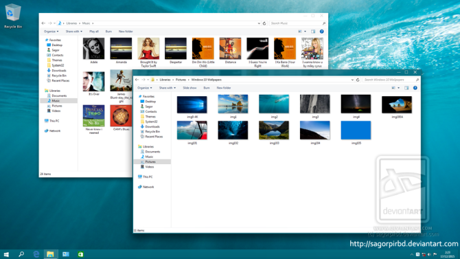 tema windows 10 untuk windows 7