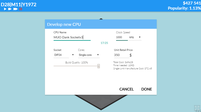 10 Game Tycoon Online Gratis Anda Harus Mencoba Perangkat Keras Pengembangan CPU Tycoon Socket
