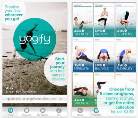 Aplikasi Yogify