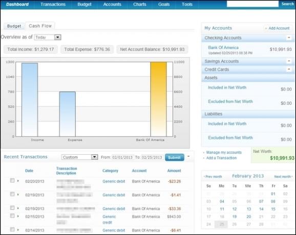 situs web keuangan