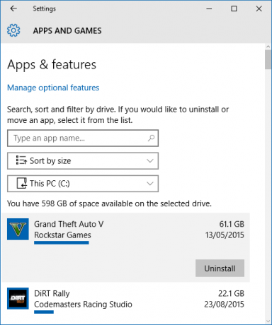 windows 10 aplikasi dan game