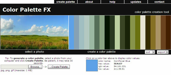 palet warna html