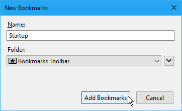 Kotak dialog Bookmark Baru di Firefox