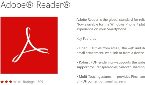 Windows Phone Marketplace: Temukan & Unduh Aplikasi Untuk Windows Phone Anda Adobe