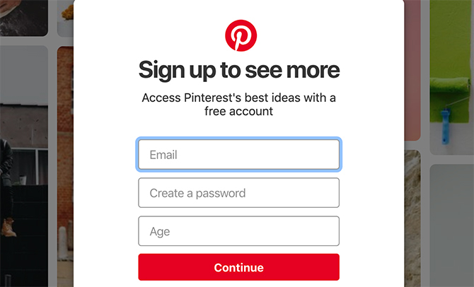 Apa Layar Utama Pinterest?