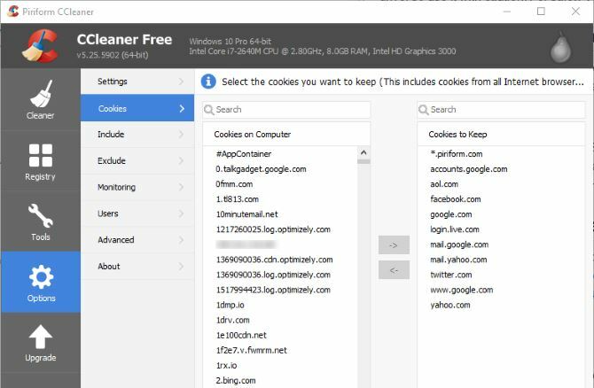 6 Tip dan Trik CCleaner untuk Membersihkan Komputer Anda secara Efektif 06 Cookie CCleaner