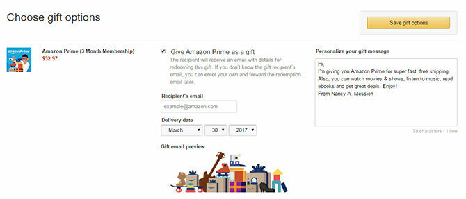 Cara Memberi Hadiah Amazon Prime kepada Teman & Keluarga (Dan Mengapa Harus Anda Lakukan) AmazonPrimeGift 670x287