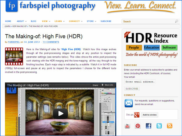 belajar fotografi digital hdr